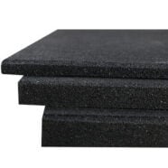 Shockproof rubber tiles