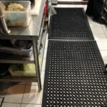 Anti-fatigue matting for use in the kitchen