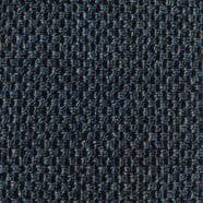 Carpet flooring close-up with blue and black woven pattern, ideal for condos, bedrooms, and office interiors.