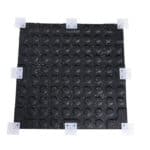 Anti-slip rubber mat for flooring installation, suitable for condos and office spaces.