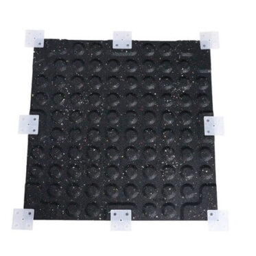 Anti-slip rubber mat for flooring installation, suitable for condos and office spaces.
