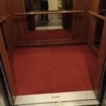 Install carpets in the elevator