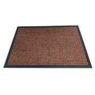 Entrance mat in brown colour