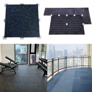 DIY แผ่นยางฟิตเนส แบบสำเร็จรูป