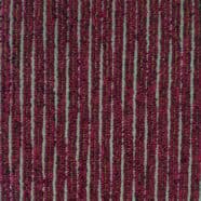 Colorful striped carpet with pink, beige, and brown tones for home or office flooring.