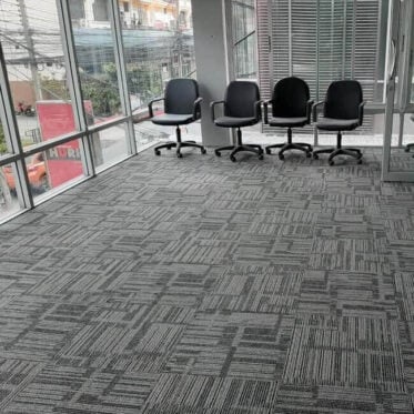 Carpet tile installation