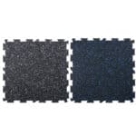 Interlocking Star Rubber Gym Mat - Image 2