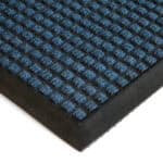 Grey textured rubber flooring mat for residential or commercial use.