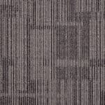 Durable grey striped flooring carpet for condos, bedrooms, and offices.