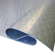 Grey studded rubber